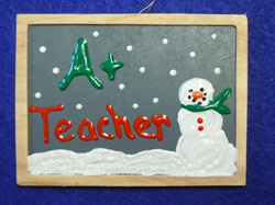 how to make a teachers ornament